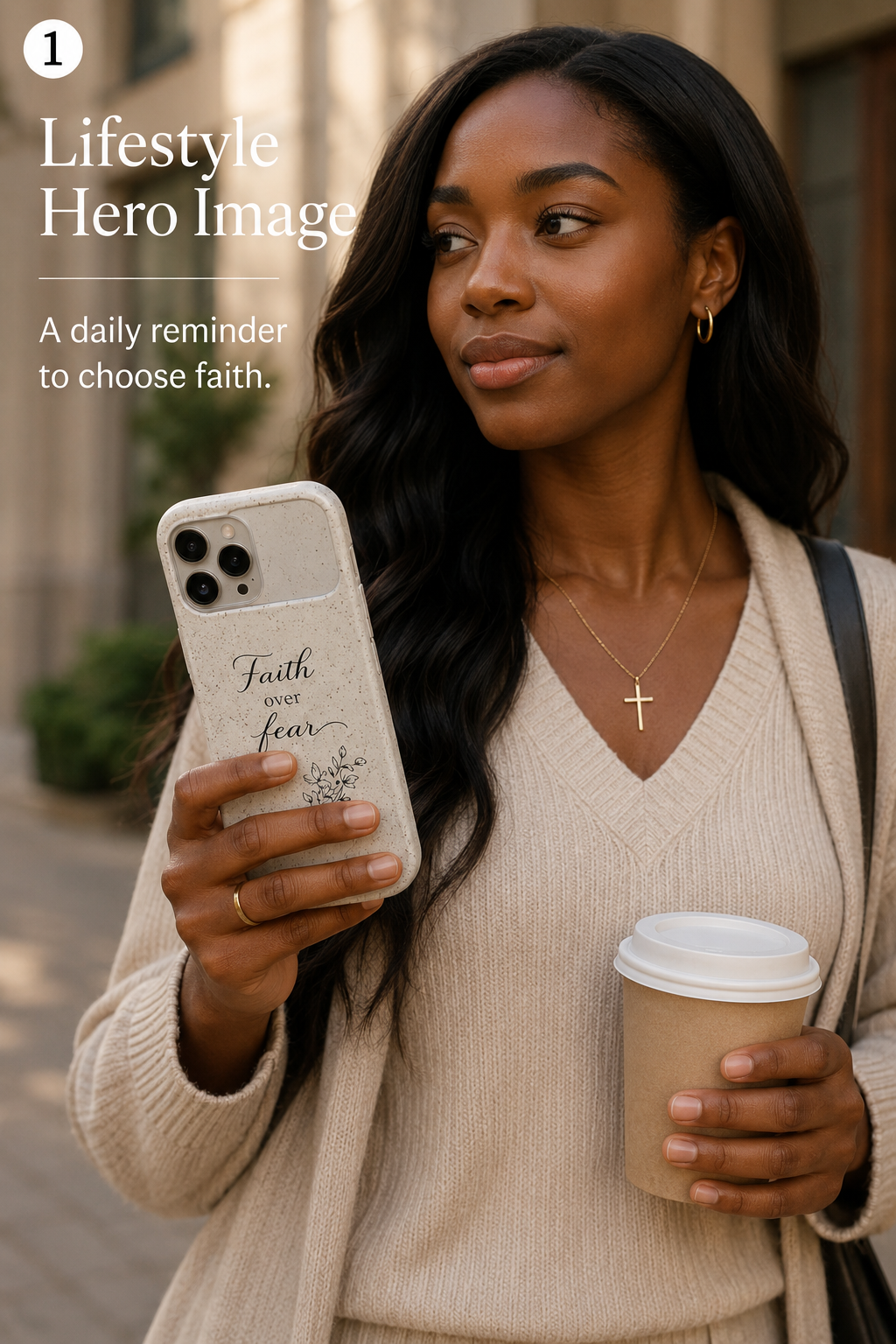 Faith over Fear case-Christian Phone Case