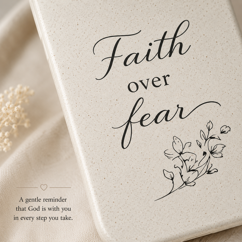 Faith over Fear case-Christian Phone Case